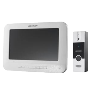 KIT DE VIDEOPORTERO CON PANTALLA LCD A COLOR DE 7" DS-KIS202