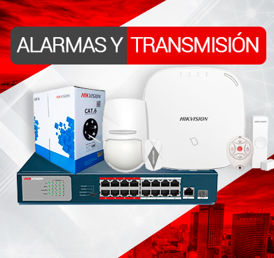 Transmisión y Alarmas Hikvision