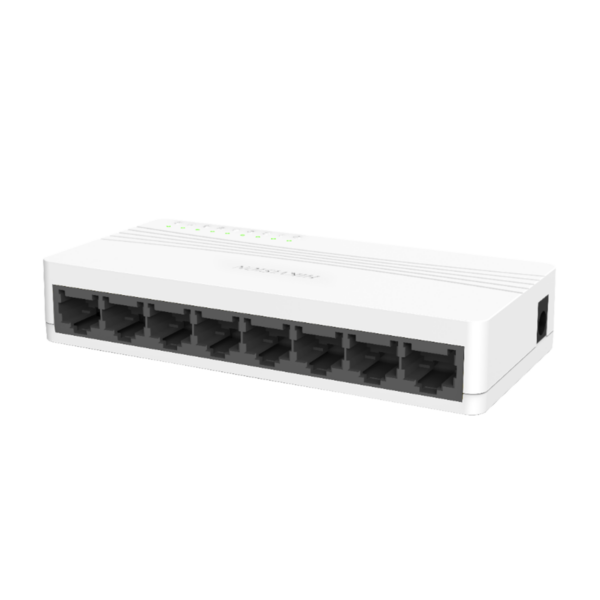 Switch No Administrable de Escritorio de 8 Puertos Fast Ethernet 10 / 100 Mbps