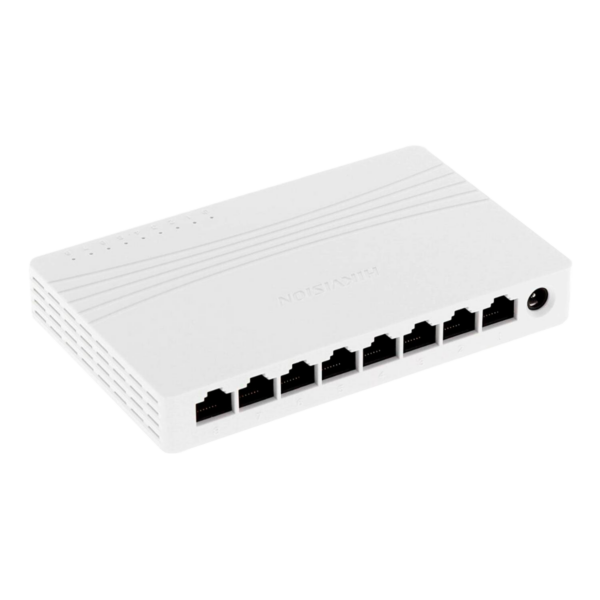 Switch No Administrable de Escritorio 8 puertos Gigabit 10/100/1000 Mbps