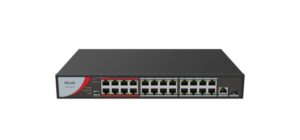 Conmutador POE Fast Ethernet de 24 puertos no administrado NS-0326P-230(B)