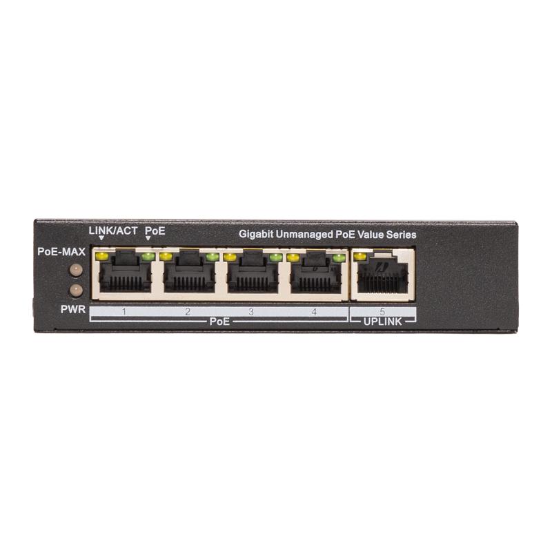 Conmutador POE Gigabit no administrado de 4 puertos NS-0505P-45(B) - Imagen 5