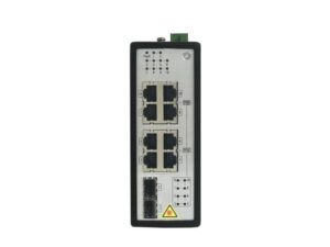 Conmutador POE industrial no administrado Gigabit de 8 puertos