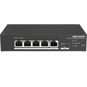 Switch PoE inteligente Fast Ethernet de 4 puertos