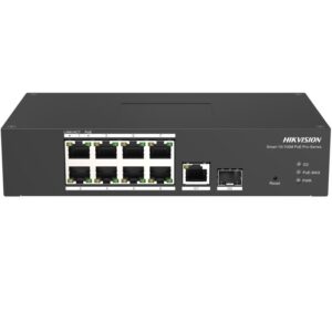 Switch PoE inteligente Fast Ethernet de 8 puertos