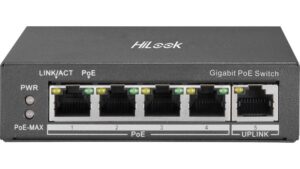 Conmutador POE Gigabit no administrado de 4 puertos NS-0505P-35