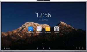 Pantalla plana interactiva 4K de 65 pulgadas