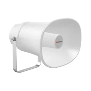 Altavoz IP Tipo Bocina 15W DS-PA0103-A para Megafonía en Red PoE IP67